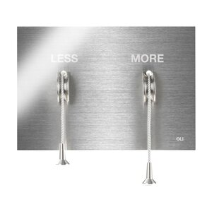 Изображение товара Клавиша OLI Less is more 883525, с веревочками, матовый хром Изображение товара Клавиша OLI Less is more 883525, с веревочками, матовый хром