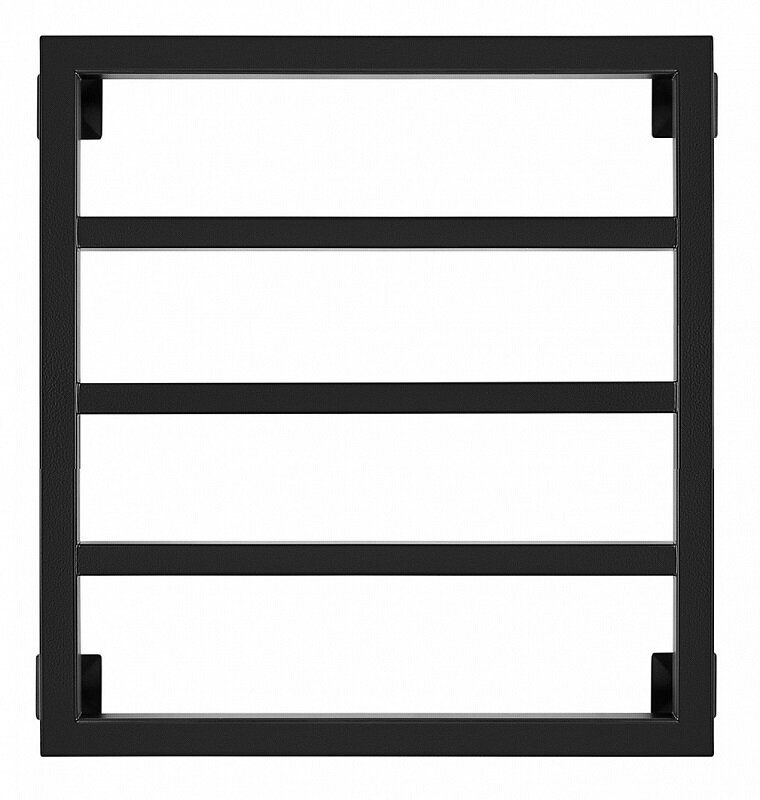 Изображение товара Полотенцесушитель водяной Secado Парма черный матовый 60 см