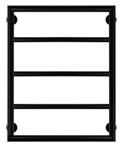 Изображение товара Полотенцесушитель водяной Secado Парма 2 черный матовый