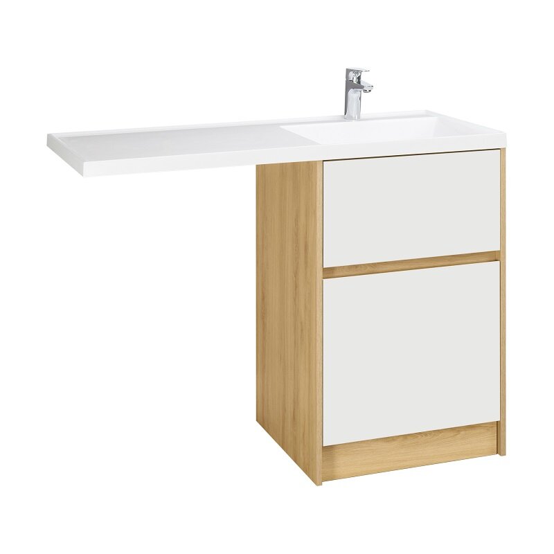 Изображение товара Фасад Aquaton Лондри 1A274801LH010 60 см белый глянец