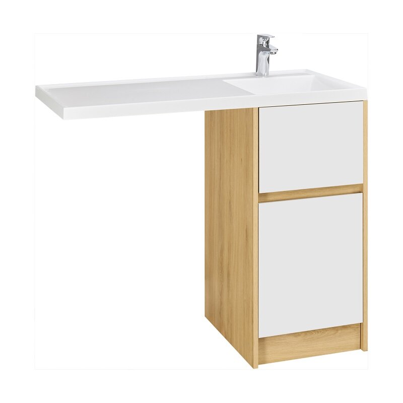 Изображение товара Фасад Aquaton Лондри 1A274901LH010, 40 см, белый глянец