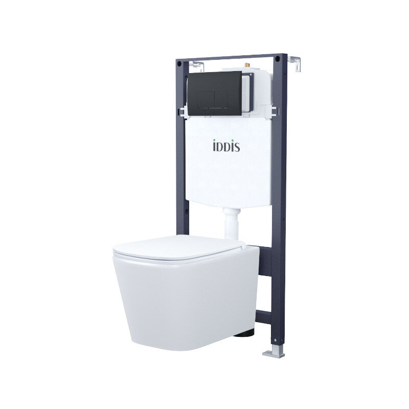 Изображение товара Унитаз Iddis Basic Profix BASBI02i73 безободковый подвесной белый