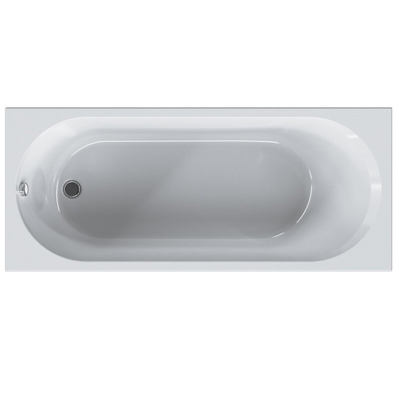 Изображение товара Акриловая ванна Am.Pm X-Joy 165x70 см белая со стильным дизайном Германия