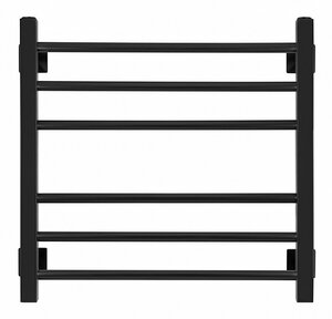 Изображение товара Полотенцесушитель водяной Secado Модена 3, 4603777482329, ширина 50 см, высота 60 см, подключение универсальное 50 см, черный матовый