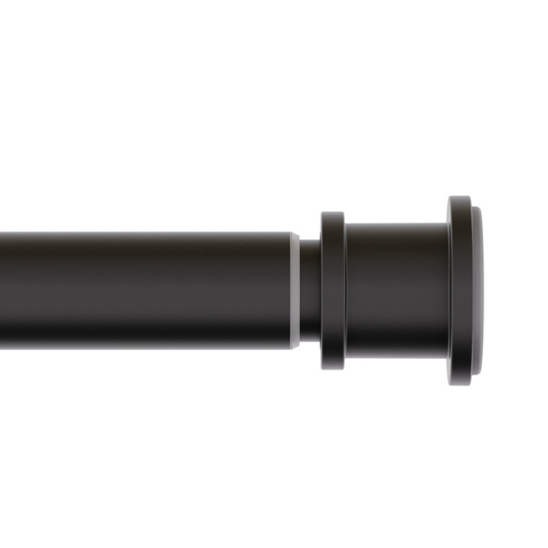 Изображение товара Карниз для ванны Iddis Elegante RSB0120i14, регулируемый 110-200 см, черный матовый
