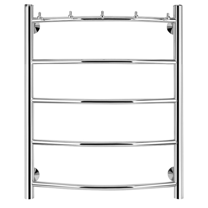 Изображение товара Полотенцесушитель водяной Secado Милан 1 К 4603777444624, ширина 40 см, высота 60 см, нижнее подключение 40 см, цвет хром