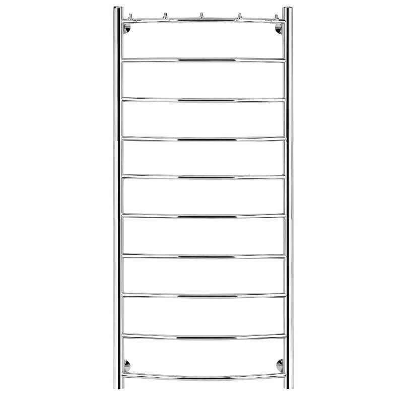 Изображение товара Полотенцесушитель водяной Secado Милан 1 К 4603777444686, ширина 40 см, высота 120 см, нижнее подключение 40 см, цвет хром