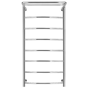 Изображение товара Полотенцесушитель водяной Secado Милан 1 СП 4603777444754, ширина 60 см, высота 100 см, нижнее подключение 60 см, с полкой, цвет хром