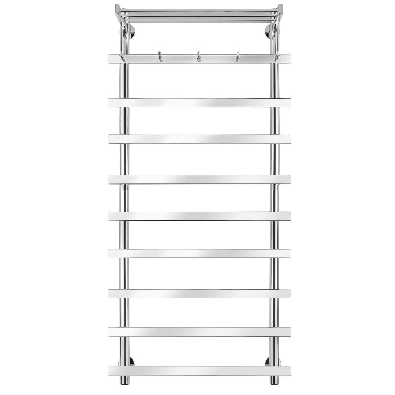 Изображение товара Полотенцесушитель водяной Secado Понтида 1 КСП с полкой 60x120 см хром