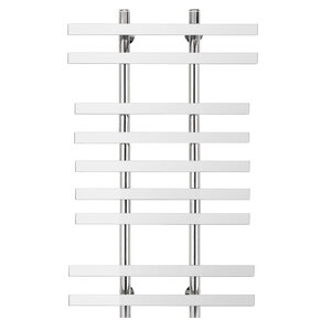 Изображение товара Полотенцесушитель водяной Secado Понтида 2 4603777447687, ширина 60 см, высота 100 см, нижнее подключение 20 см, цвет хром, 100x20x60