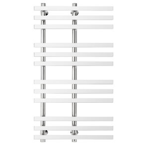Изображение товара Полотенцесушитель водяной Secado Понтида 3 4603759403502, ширина 50 см, высота 100 см, нижнее подключение 20 см, цвет хром, 100x20x50