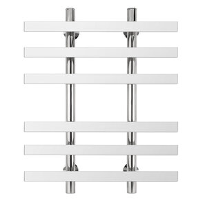 Изображение товара Полотенцесушитель водяной Secado Понтида 4 4603777447786, ширина 60 см, высота 60 см, нижнее подключение 20 см, цвет хром, 60x20x60
