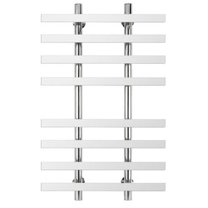 Изображение товара Полотенцесушитель водяной Secado Понтида 4 4603777447816, ширина 70 см, высота 80 см, нижнее подключение 20 см, цвет хром, 80x20x70