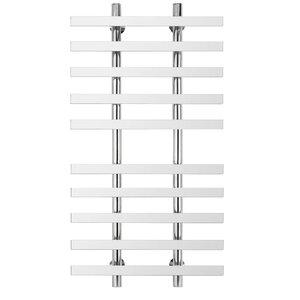 Изображение товара Полотенцесушитель водяной Secado Понтида 4 4603777447830, ширина 70 см, высота 100 см, нижнее подключение 20 см, цвет хром, 100x20x70