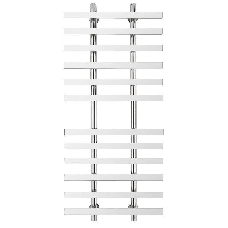 Изображение товара Полотенцесушитель водяной Secado Понтида 4 4603777447854, ширина 70 см, высота 120 см, нижнее подключение 20 см, цвет хром, 120x20x70