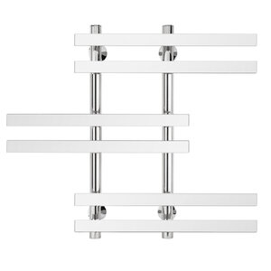 Изображение товара Полотенцесушитель водяной Secado Понтида 6 4603777447878, ширина 70 см, высота 60 см, нижнее подключение 20 см, цвет хром, 60x20x70