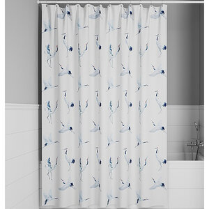 Изображение товара Штора для ванной комнаты Iddis Base BP02P18i11, 180 x 200 см, полиэстер, белый