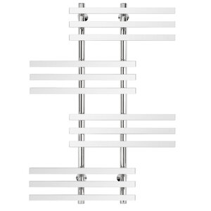 Изображение товара Полотенцесушитель водяной Secado Понтида 6 4603759403588, ширина 50 см, высота 100 см, нижнее подключение 20 см, цвет хром, 100x20x50