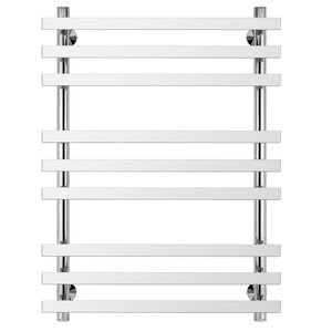 Изображение товара Полотенцесушитель водяной Secado Понтида + 4603777448042, ширина 70 см, высота 80 см, нижнее подключение 60 см, цвет хром, 80x60x70