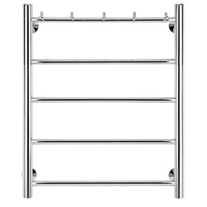 Изображение товара Полотенцесушитель водяной Secado Триада 1 К 4603759406923, ширина 50 см, высота 60 см, нижнее подключение 50 см, цвет хром