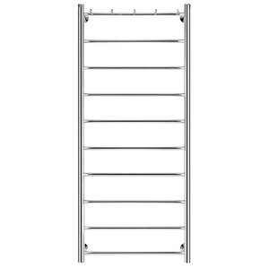 Изображение товара Полотенцесушитель водяной Secado Триада 1 К 4603777443481, ширина 40 см, высота 120 см, нижнее подключение 40 см, цвет хром