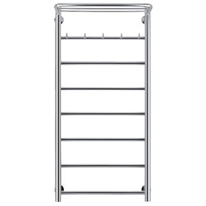 Изображение товара Полотенцесушитель водяной Secado Триада 1 КСП 4603777443634, ширина 60 см, высота 100 см, нижнее подключение 60 см, с полкой, цвет хром