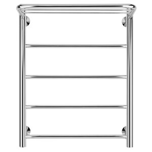 Изображение товара Полотенцесушитель водяной Secado Триада 1 СП 4603777443504, ширина 40 см, высота 60 см, нижнее подключение 40 см, с полкой, цвет хром