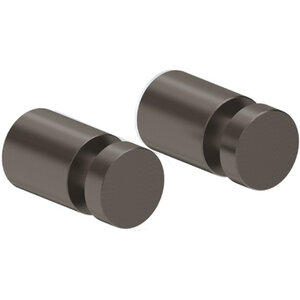 Изображение товара Комплект одинарных крючков Iddis Petite PET2SG1i41, графит матовый