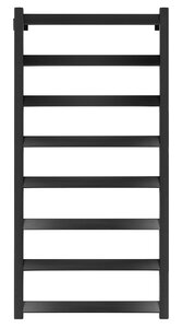 Изображение товара Полотенцесушитель водяной Secado Комано Grado, 4673739251829, ширина 40 см, высота 120 см, подключение универсальное 40 см, черный матовый