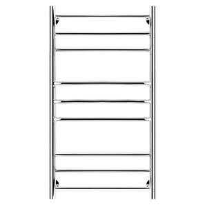 Изображение товара Полотенцесушитель водяной Secado Триест 4673739246559, ширина 60 см, высота 100 см, нижнее подключение 60 см, цвет хром