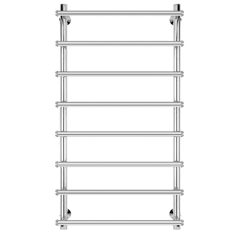 Изображение товара Полотенцесушитель водяной Secado Турин 1 4603759404028, ширина 50 см, высота 100 см, нижнее подключение 50 см, цвет хром, 100x50x60