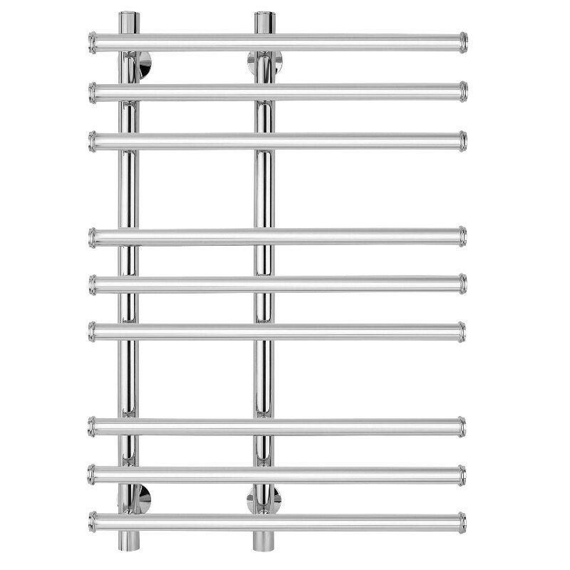 Изображение товара Полотенцесушитель водяной Secado Турин 3 4603759404127, ширина 50 см, высота 80 см, нижнее подключение 20 см, цвет хром, 80x20x50