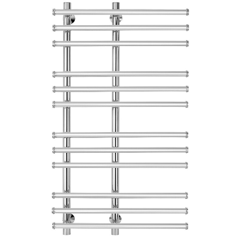 Изображение товара Полотенцесушитель водяной Secado Турин 3 4603759404141, ширина 50 см, высота 100 см, нижнее подключение 20 см, цвет хром, 100x20x50