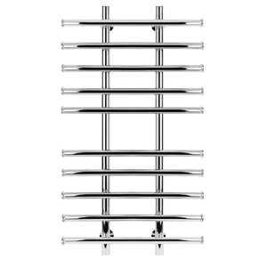 Изображение товара Полотенцесушитель водяной Secado Турин 4 4603777447144, ширина 70 см, высота 100 см, нижнее подключение 20 см, цвет хром, 100x20x70