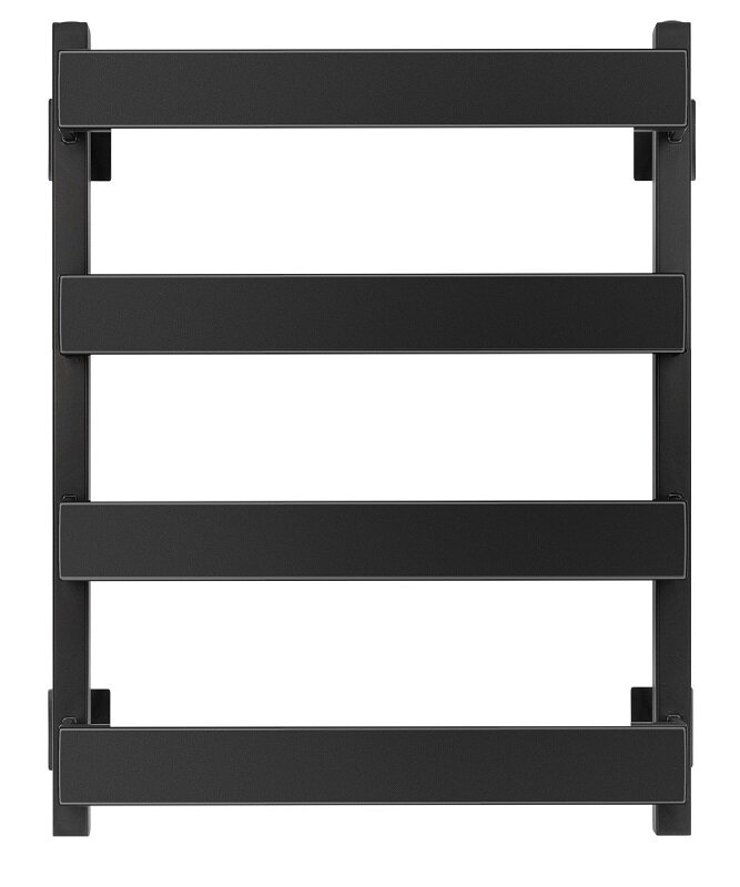 Изображение товара Полотенцесушитель водяной Secado Кродо, 4673739252109, ширина 50 см, высота 60 см, подключение универсальное 50 см, черный матовый