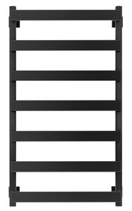 Изображение товара Полотенцесушитель водяной Secado Кродо, 4673739252154, ширина 40 см, высота 100 см, подключение универсальное 40 см, черный матовый