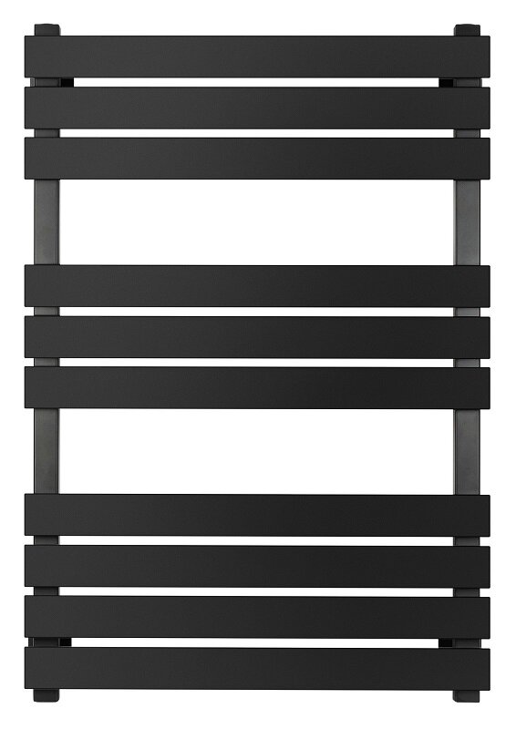 Изображение товара Полотенцесушитель водяной Secado Мормано, 4673739253090, ширина 50 см, высота 80 см, подключение универсальное 50 см, черный матовый