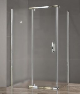 Изображение товара Душевой уголок Royal Bath RB8100HPVD-C-CH, 100 x 80 см, стекло матовое, профиль хром