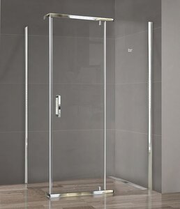 Изображение товара Душевой уголок Royal Bath RB1120HPVD-T-CH, 120 x 100 см, стекло прозрачное, профиль хром