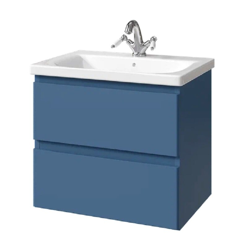 Изображение товара Подвесная тумба под раковину Caprigo Forte 65 см бриллиантово-синяя