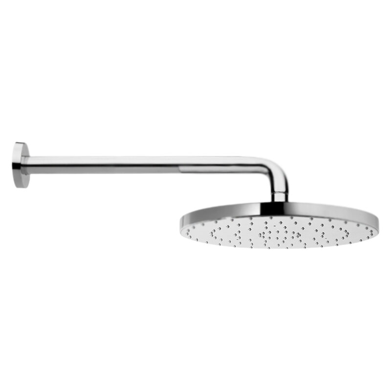 Изображение товара Верхний душ Webert Comfort AC0398015 PVC, 25х25 см, 1 режим струи, с держателем, хром