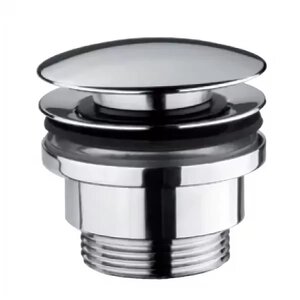 Изображение товара Донный клапан Webert Aria AC0405015 клик-клак 1 1/4", универсальный, хром