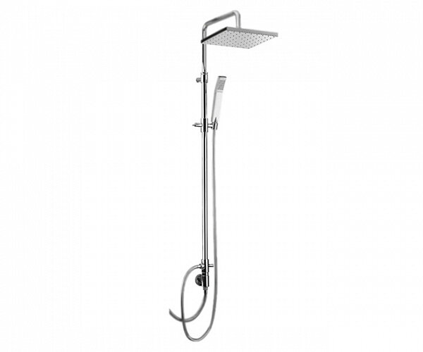 Изображение товара Душевой гарнитур Webert Comfort AC0675015PVC, хром, 1 режим струи