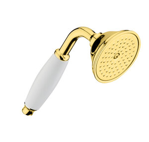 Изображение товара Душевой гарнитур Webert Ottocento AC0704010, золото/белый, 1 режим струи