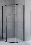 Душевой уголок Royal Bath RB120TR-T-BL, 120 x 120 см, стекло прозрачное, профиль черный - фото 1