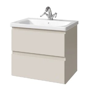 Изображение товара Тумба под раковину Caprigo Forte 36110-SF023, 65 см подвесная, беж лайт