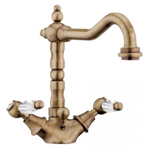 Изображение товара Смеситель для раковины Webert Alexandra AL700302065 с ручками Swarovski