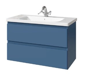 Изображение товара Тумба под раковину Caprigo Forte 36113eml-029.000.00.20, 90 см подвесная, бриллиантово-синий