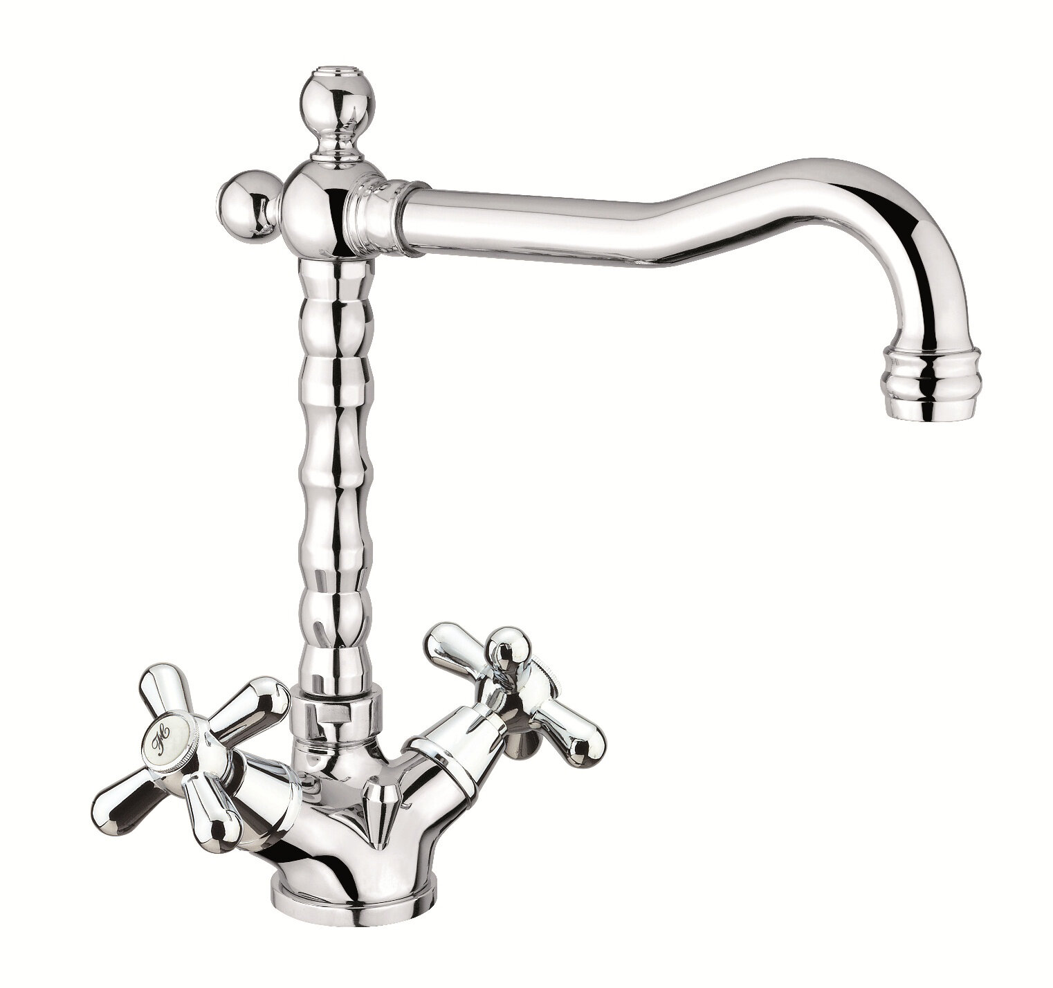 Изображение товара Кухонный смеситель Webert Armony AM700302015 с поворотным изливом хром