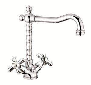 Изображение товара Кухонный смеситель Webert Armony AM700302015 с поворотным изливом хром